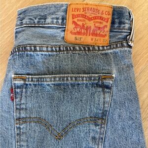 Levi’s 501 ButtonFly Stonewash Denim Jeans Size 34/32
